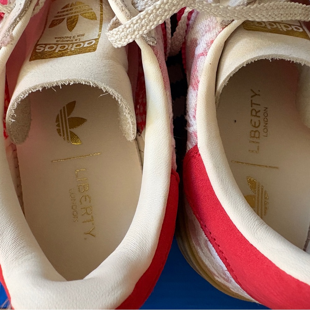 Adidas originals x Liberty London Gazelle Bold (LIKE NEW) - Picture 4 of 10
